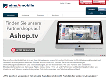 Tablet Screenshot of einsamobile.de